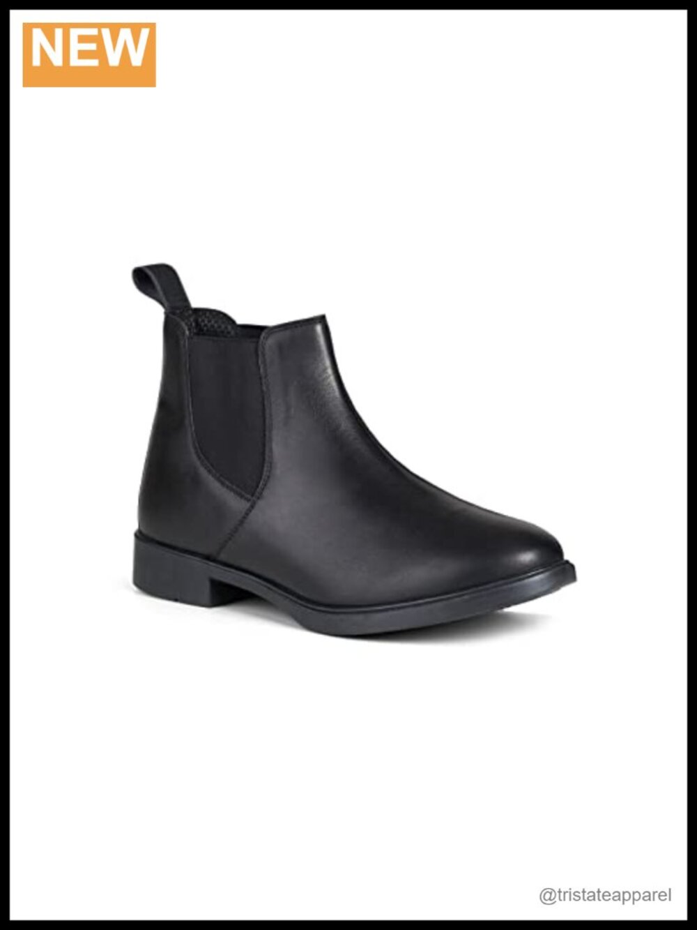 Paddock Boots Equestrian Riding Ankle Boots Faux Leather